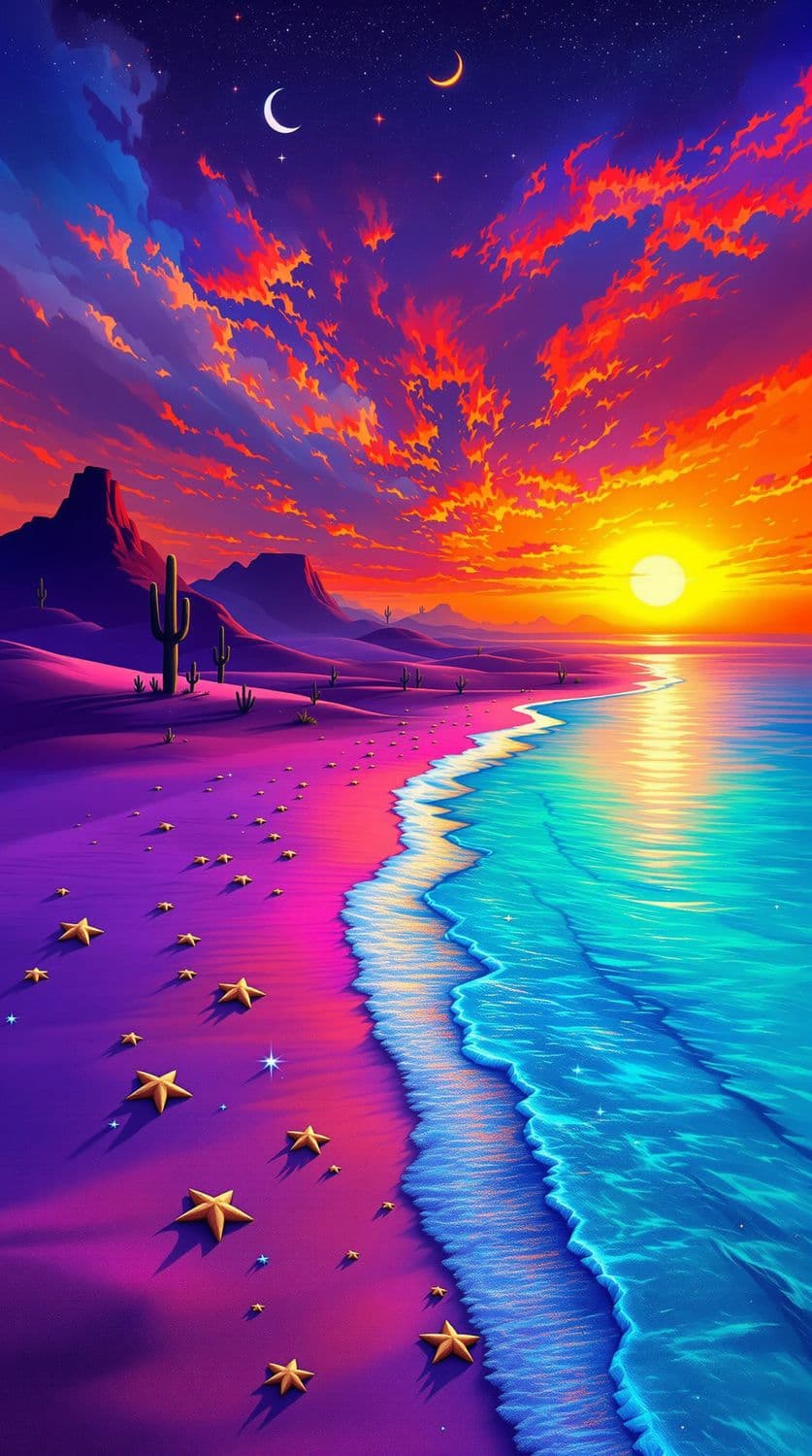 Desert Sunrise Spectacle