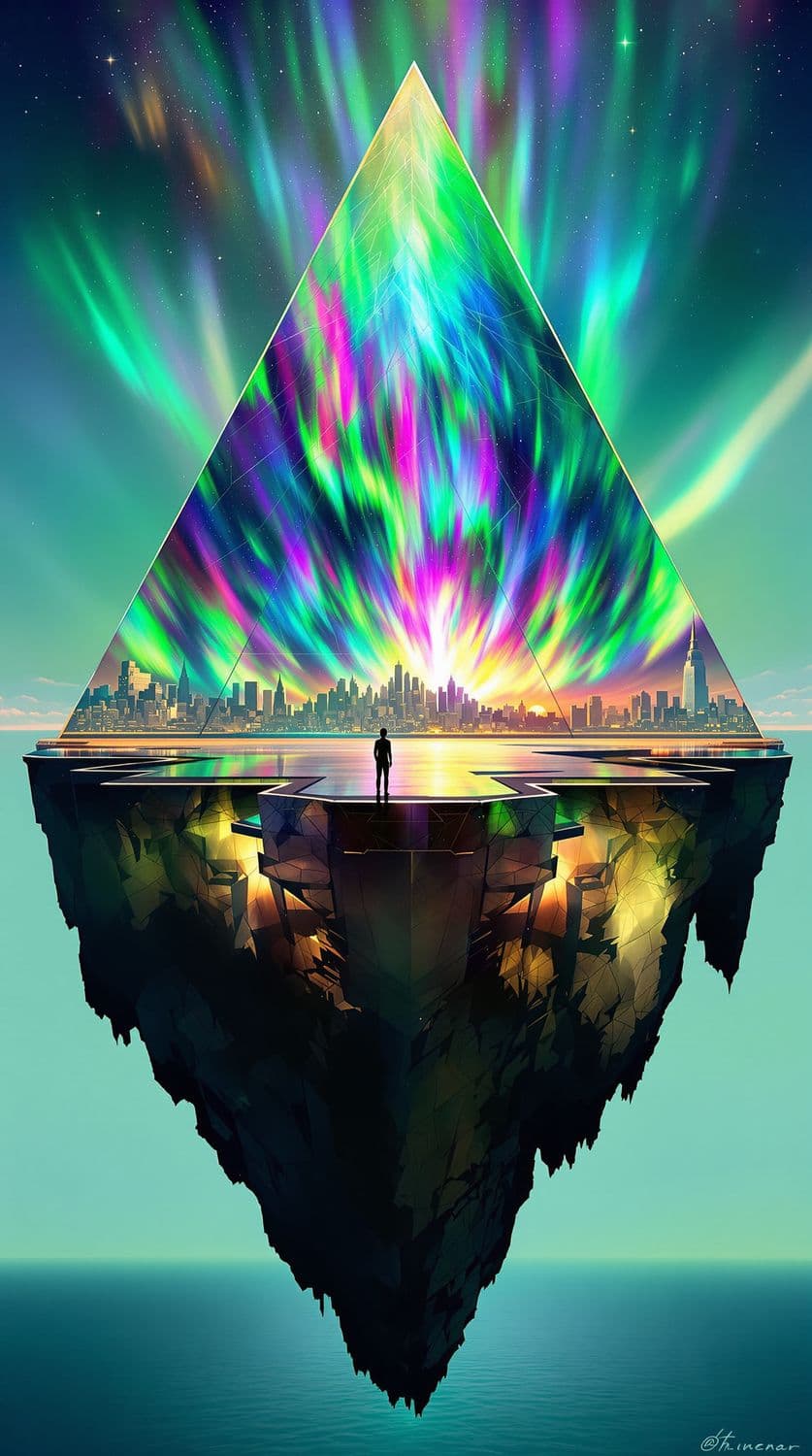 Aurora Cityscape