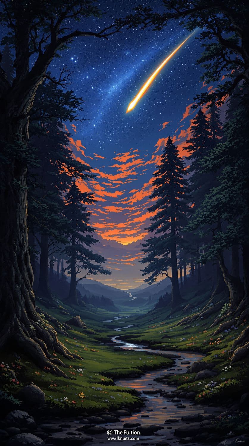 Mystical Forest Clearing