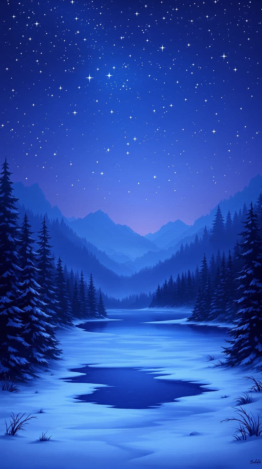 Winter Night Enchantment