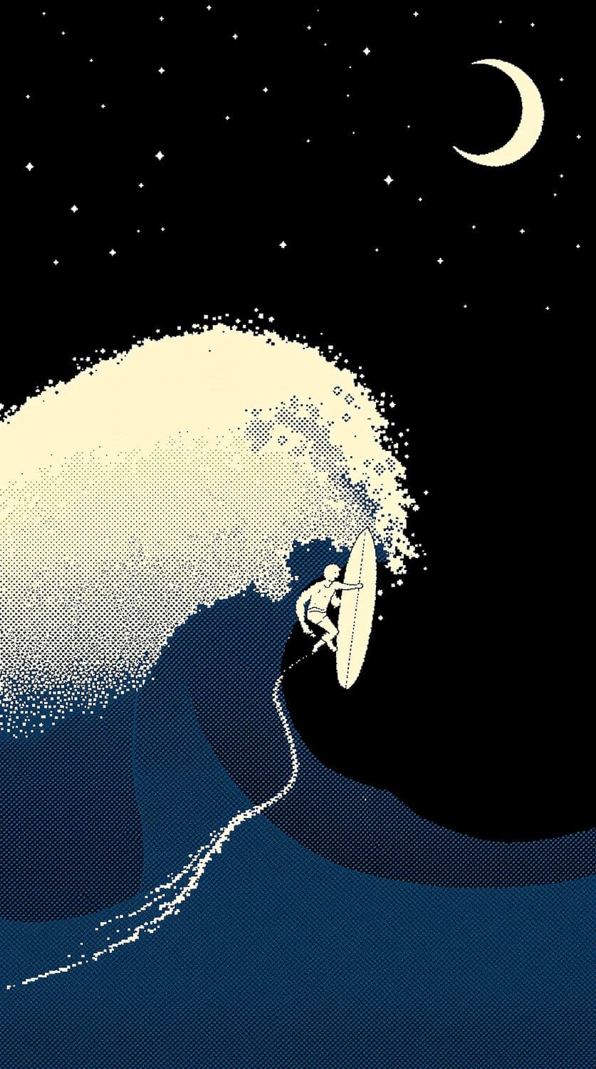 Night Surfing Adventure