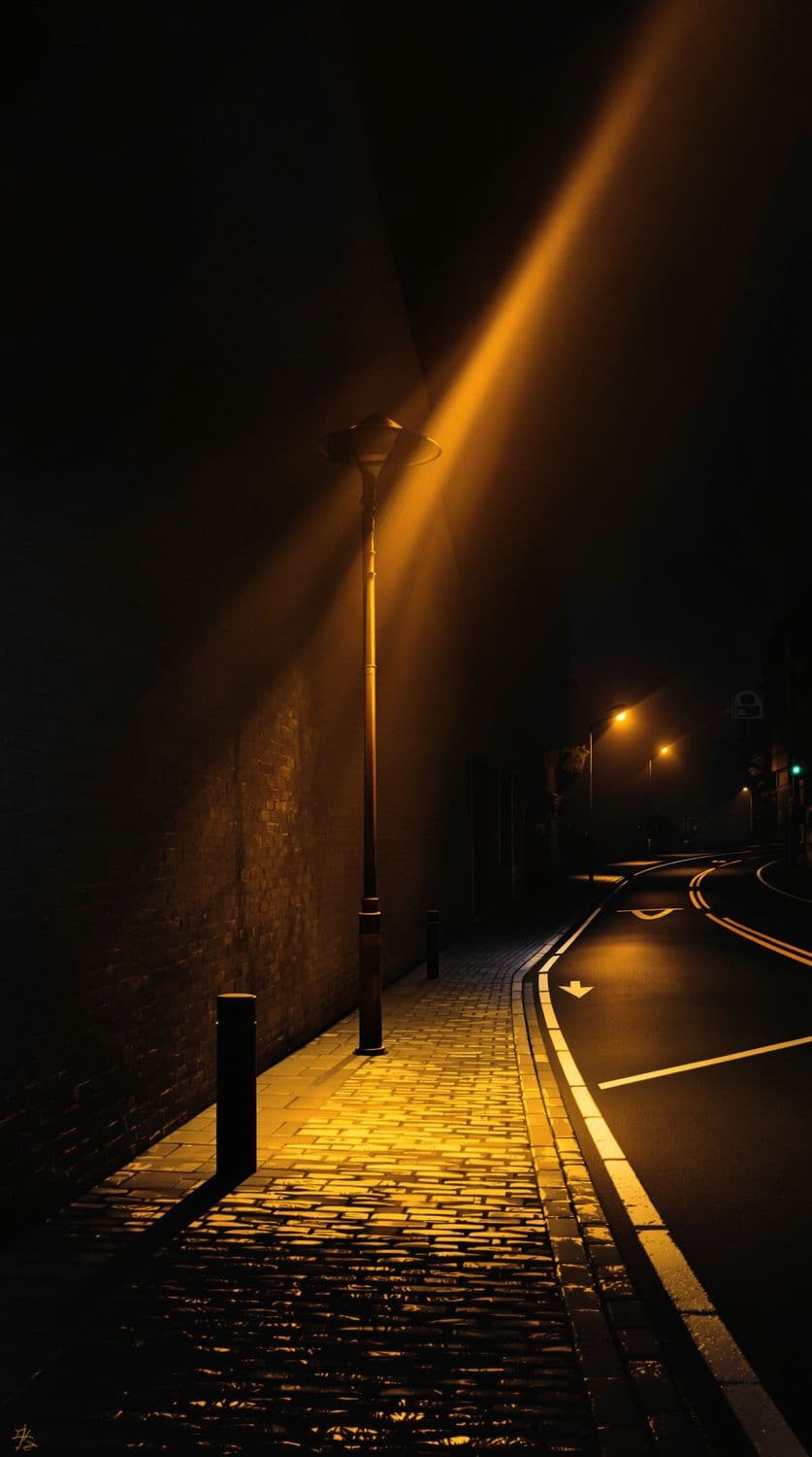 Moonlit Alley