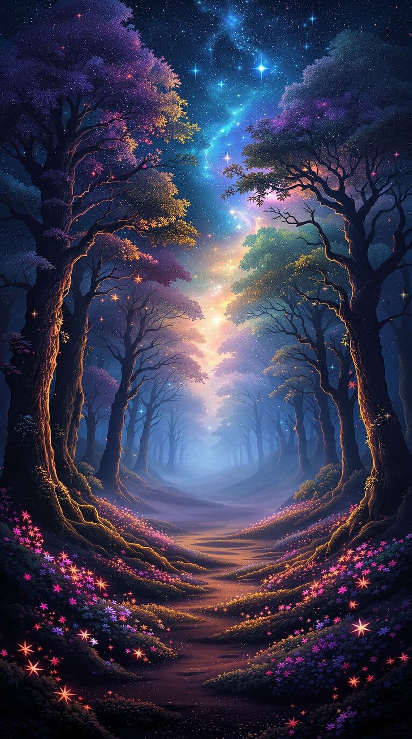Enchanted Twilight Forest