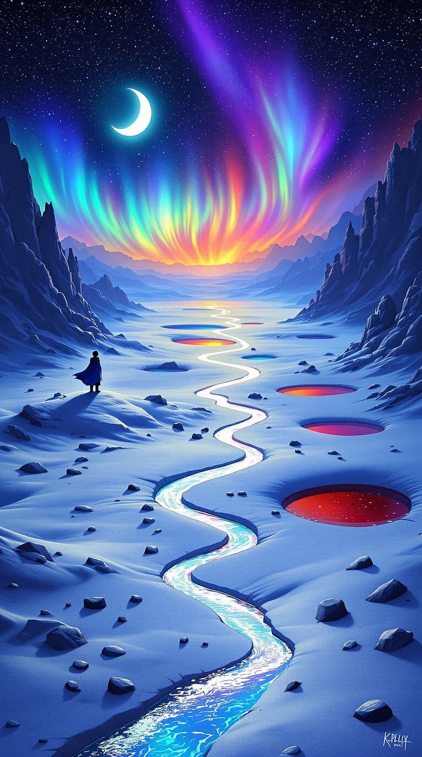 Twilight Desert Mirage