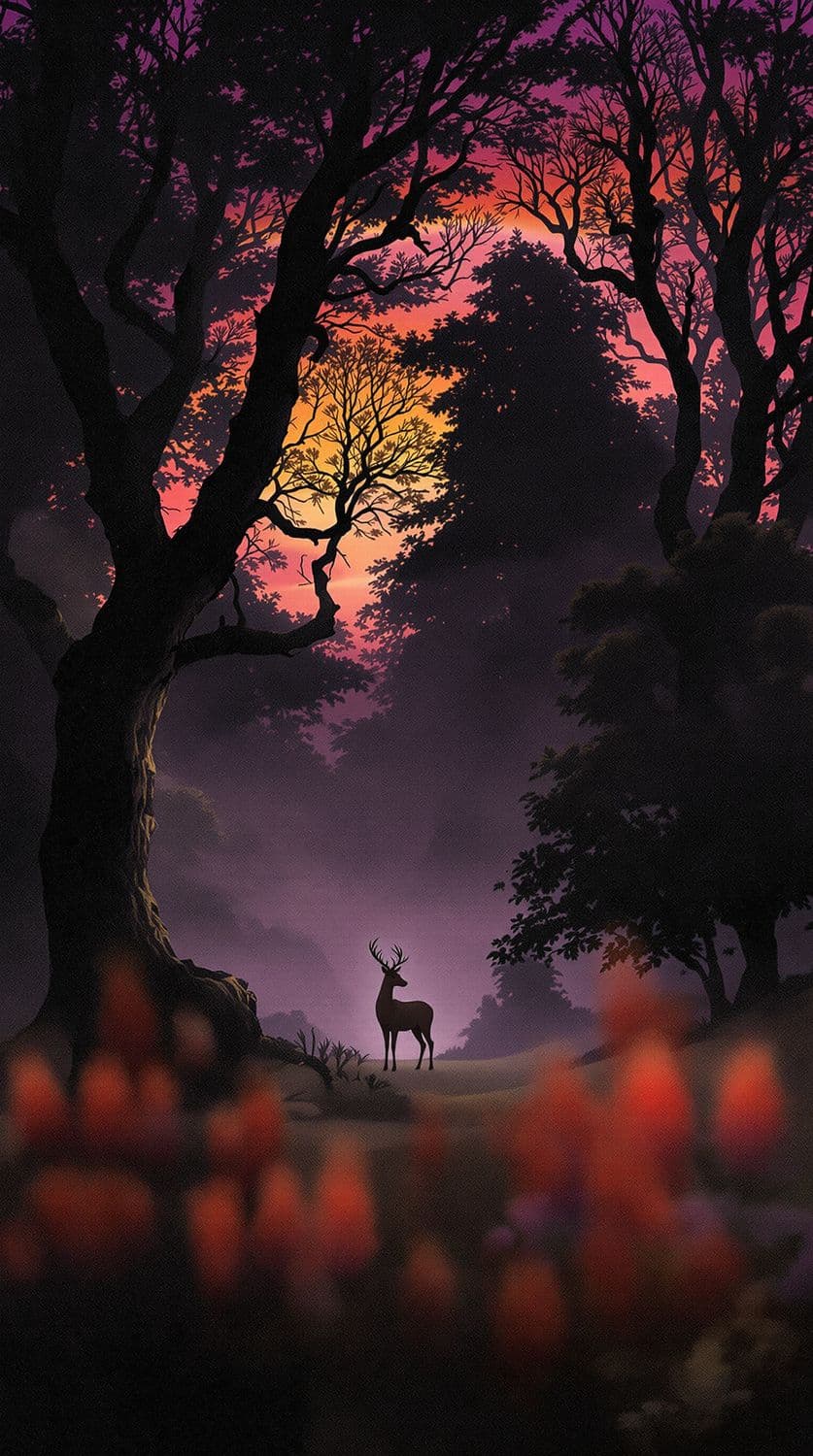 Enchanted Forest Dawn