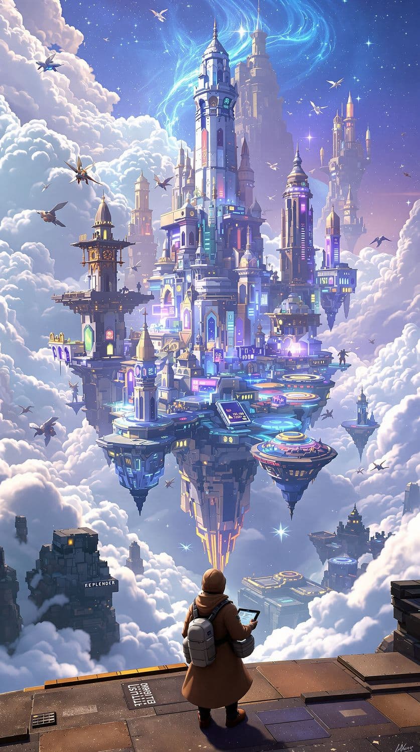 Celestial Cityscape