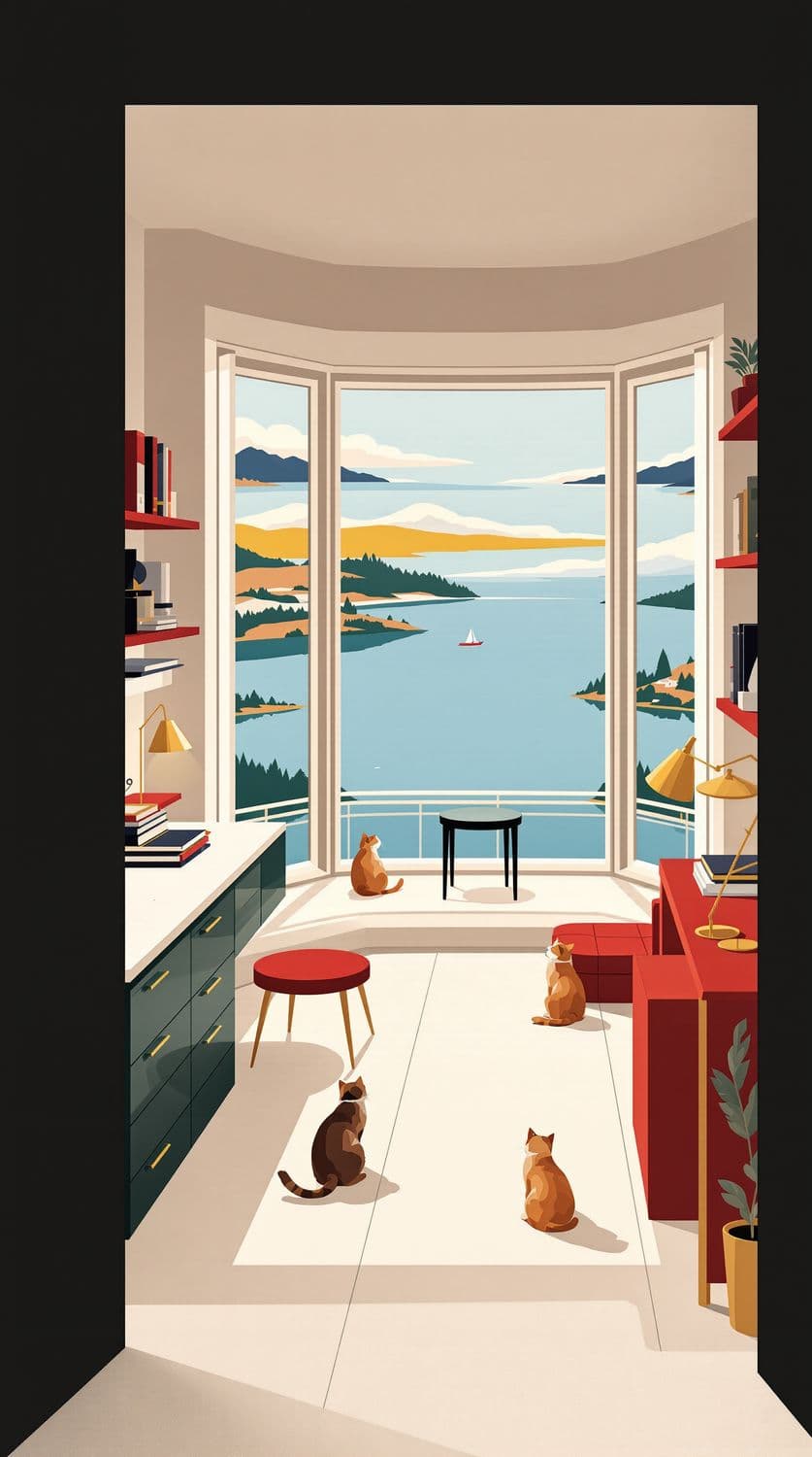 Tranquil Home Office