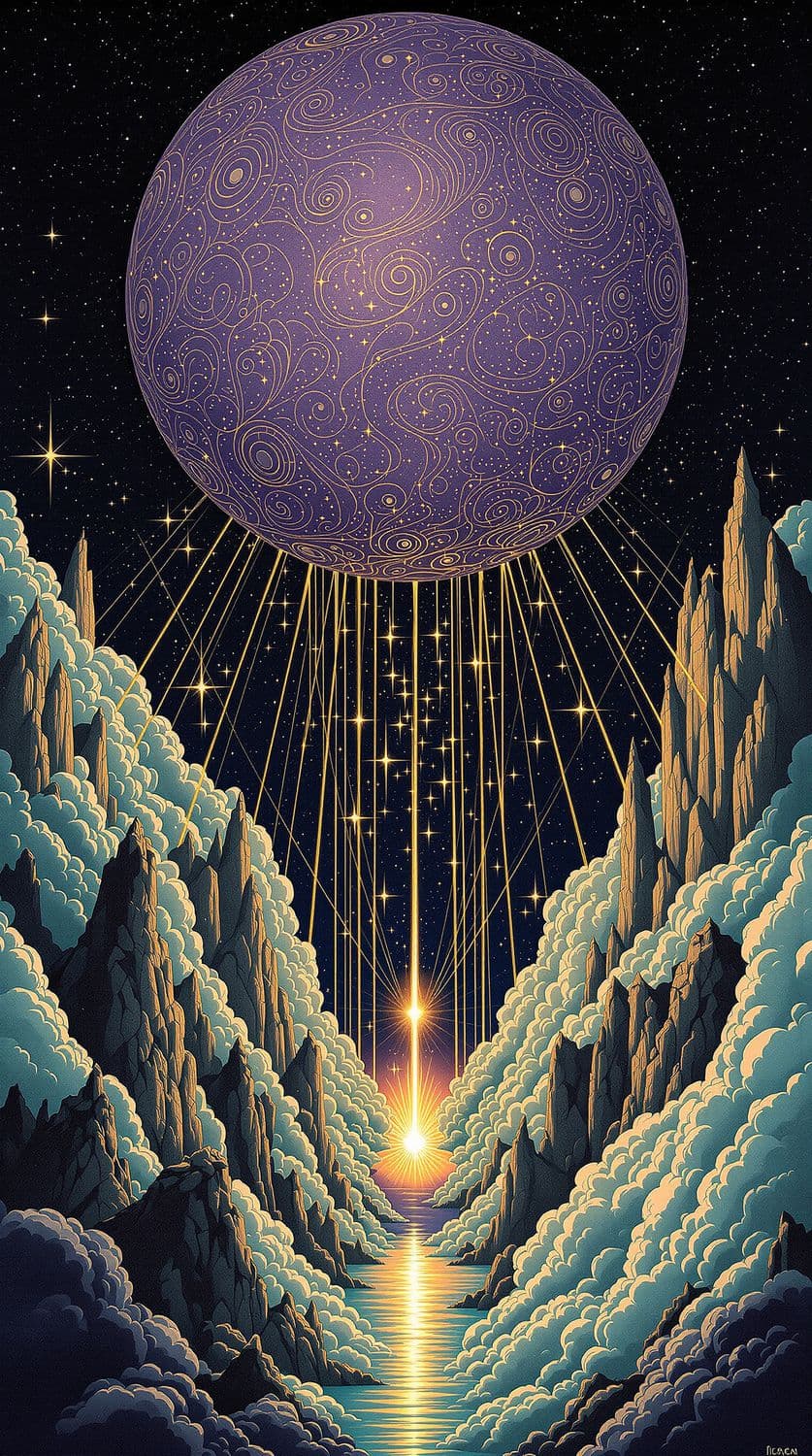 Violet Orb and Golden Gateway