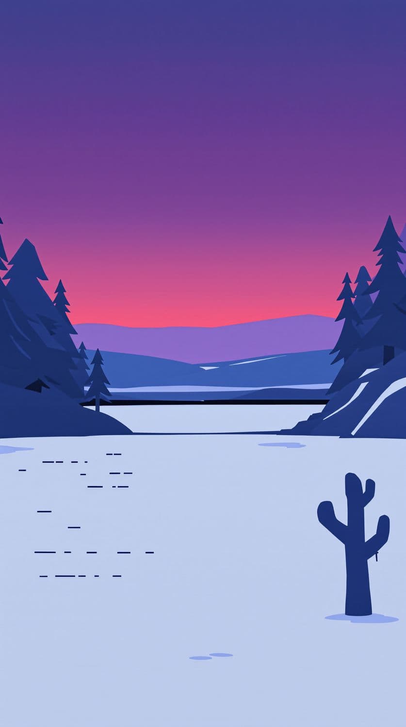 Twilight Forest Scene