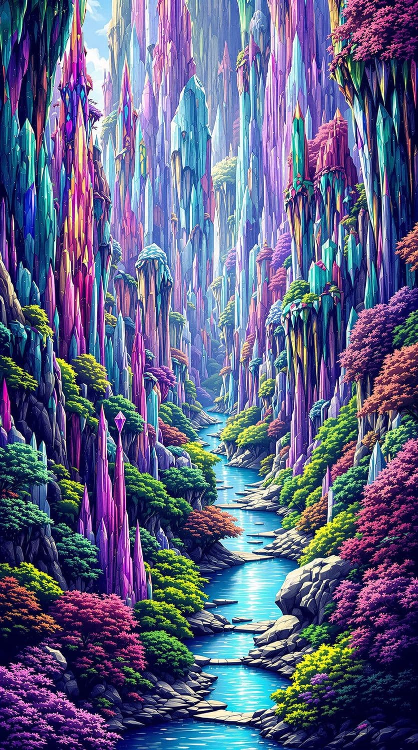 Crystal Skyline Dream