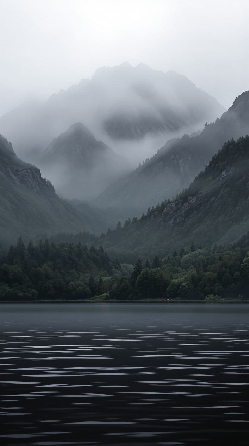 Misty Mountain Serenity