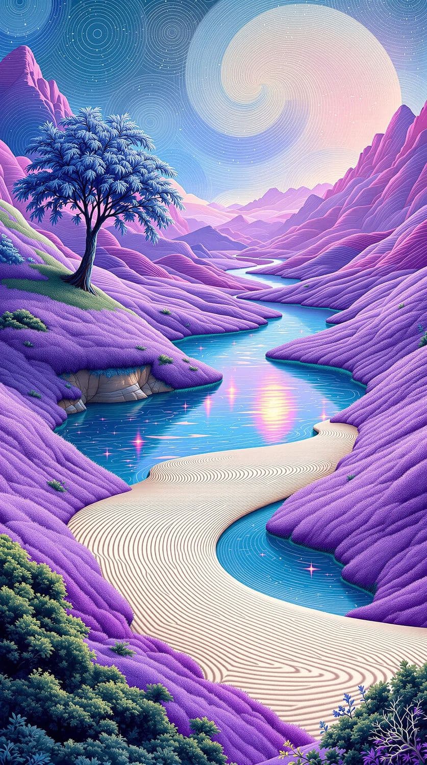 Twilight Fantasy Landscape