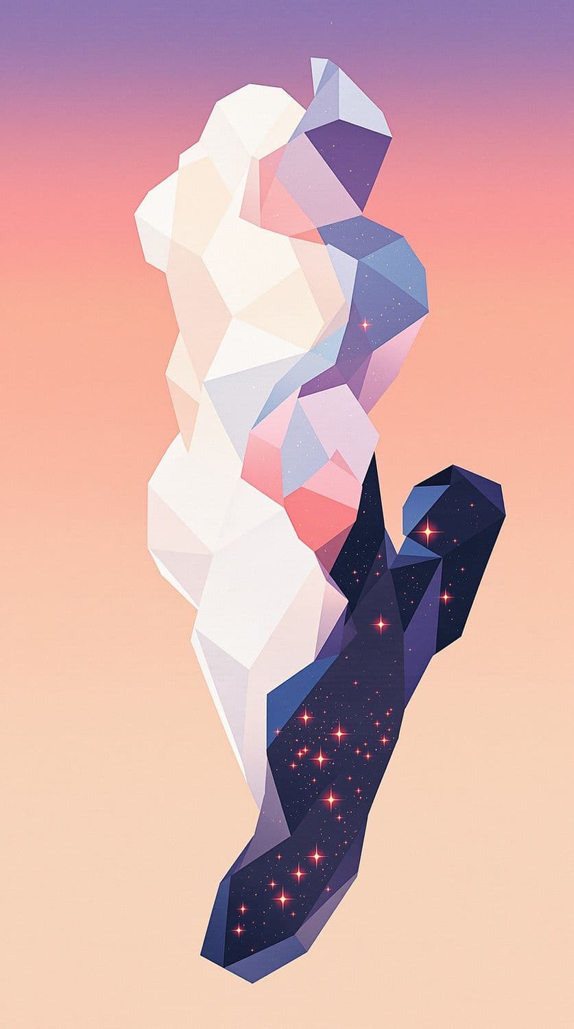 Entwined Abstract Clouds