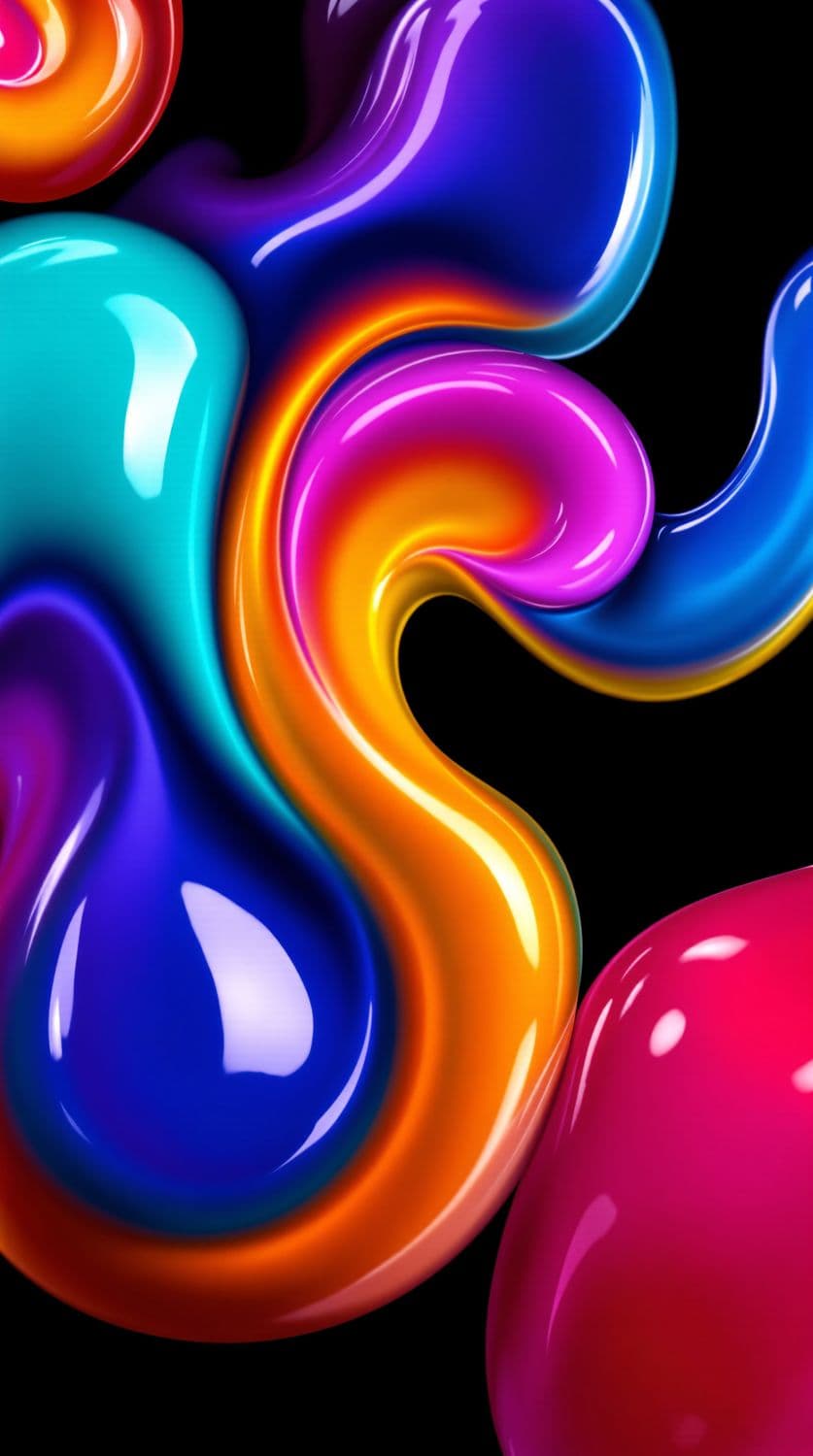 Rippling Waves of Color