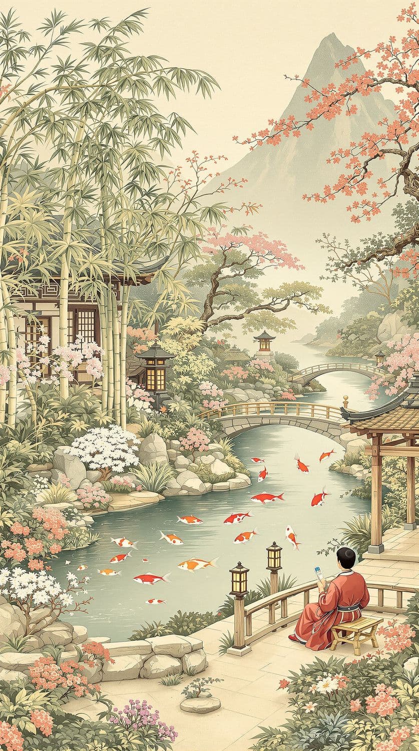 Traditional East Asian Garden