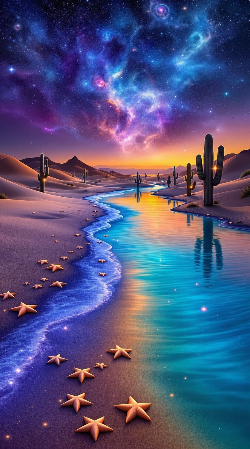 Galactic Desert Twilight