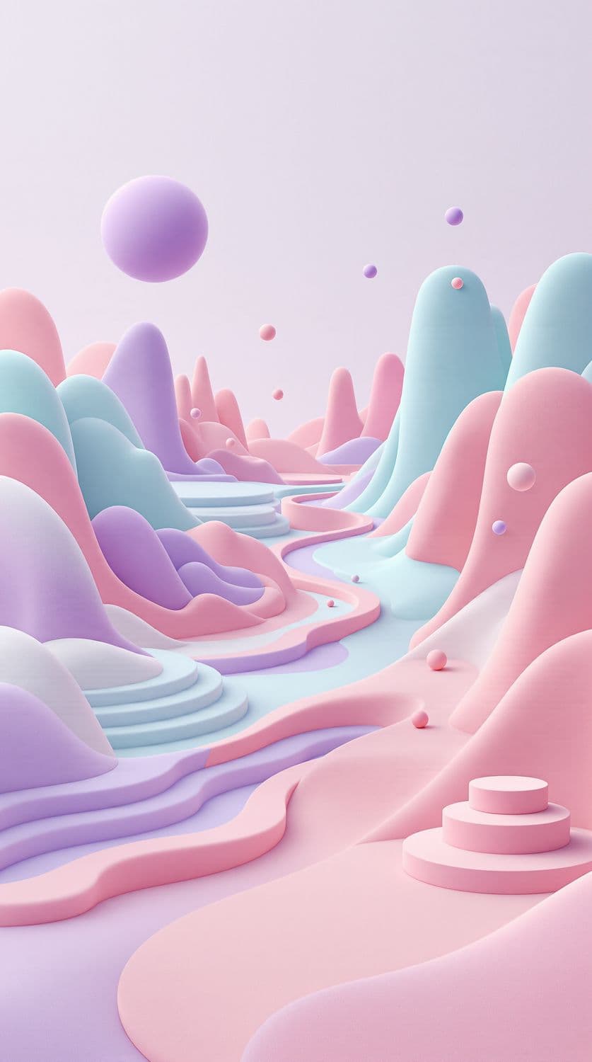 Futuristic Abstract Islands