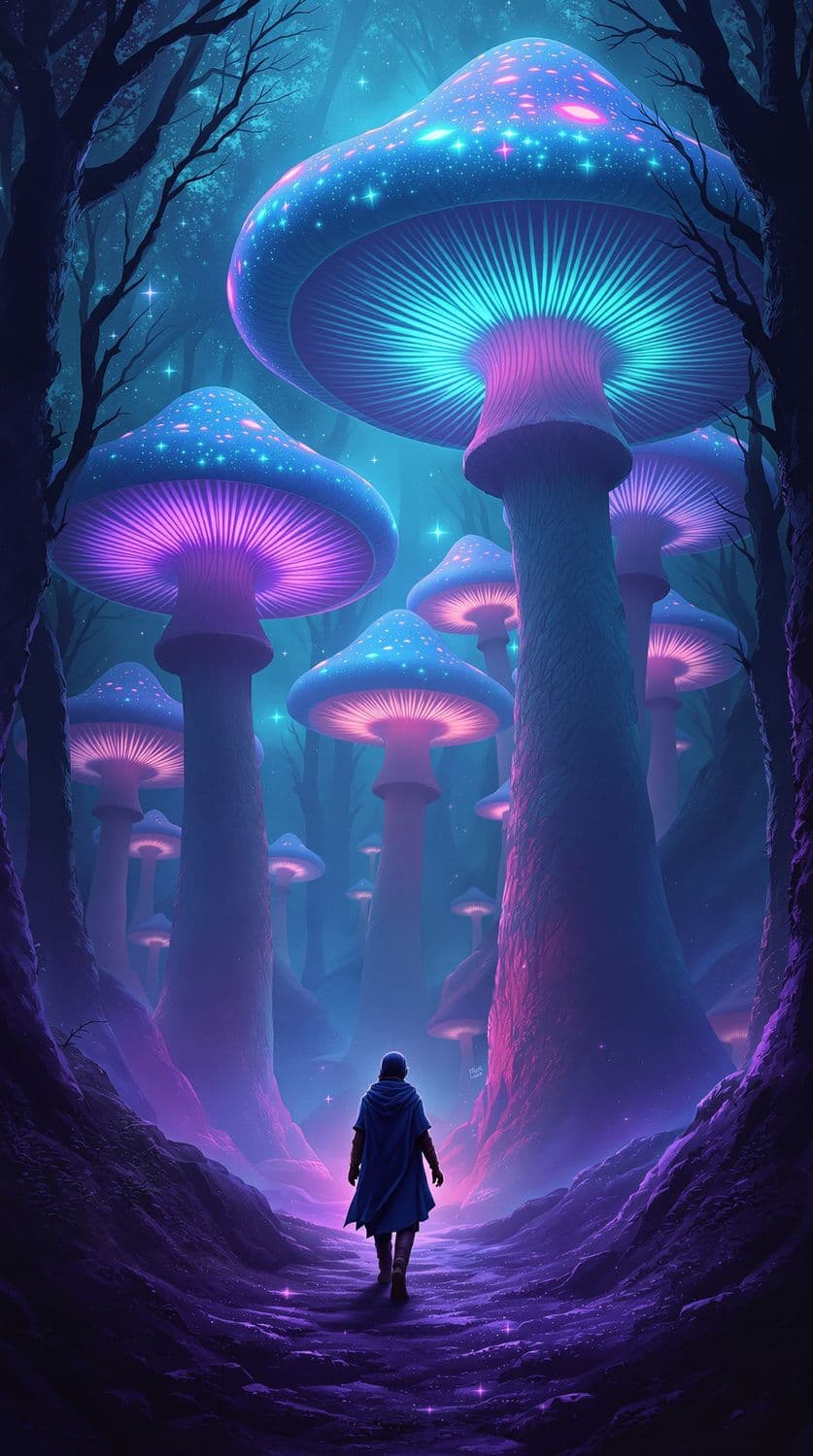 Wanderer in the Enchanted Forest