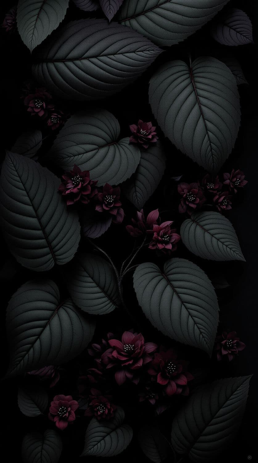 Moody Botanical Elegance