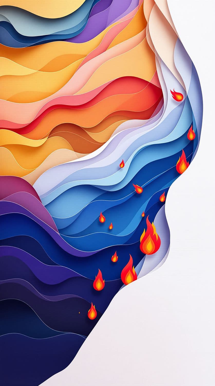 Waves of Fire and Ice