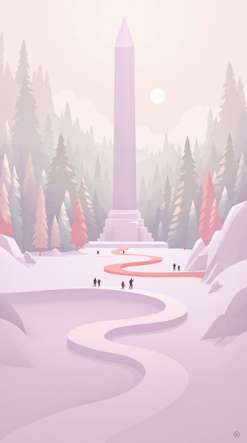 Obelisk in the Forest