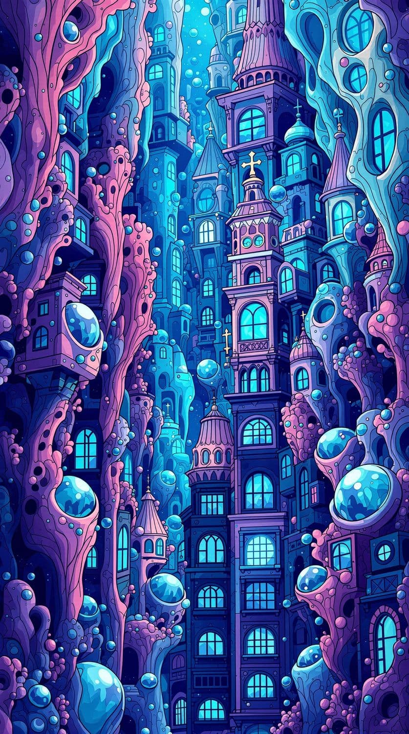 Underwater Coral City