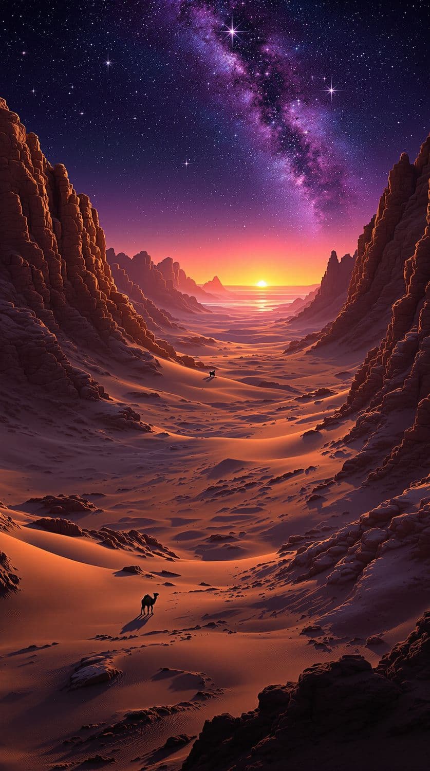 Desert Twilight Dreamscape