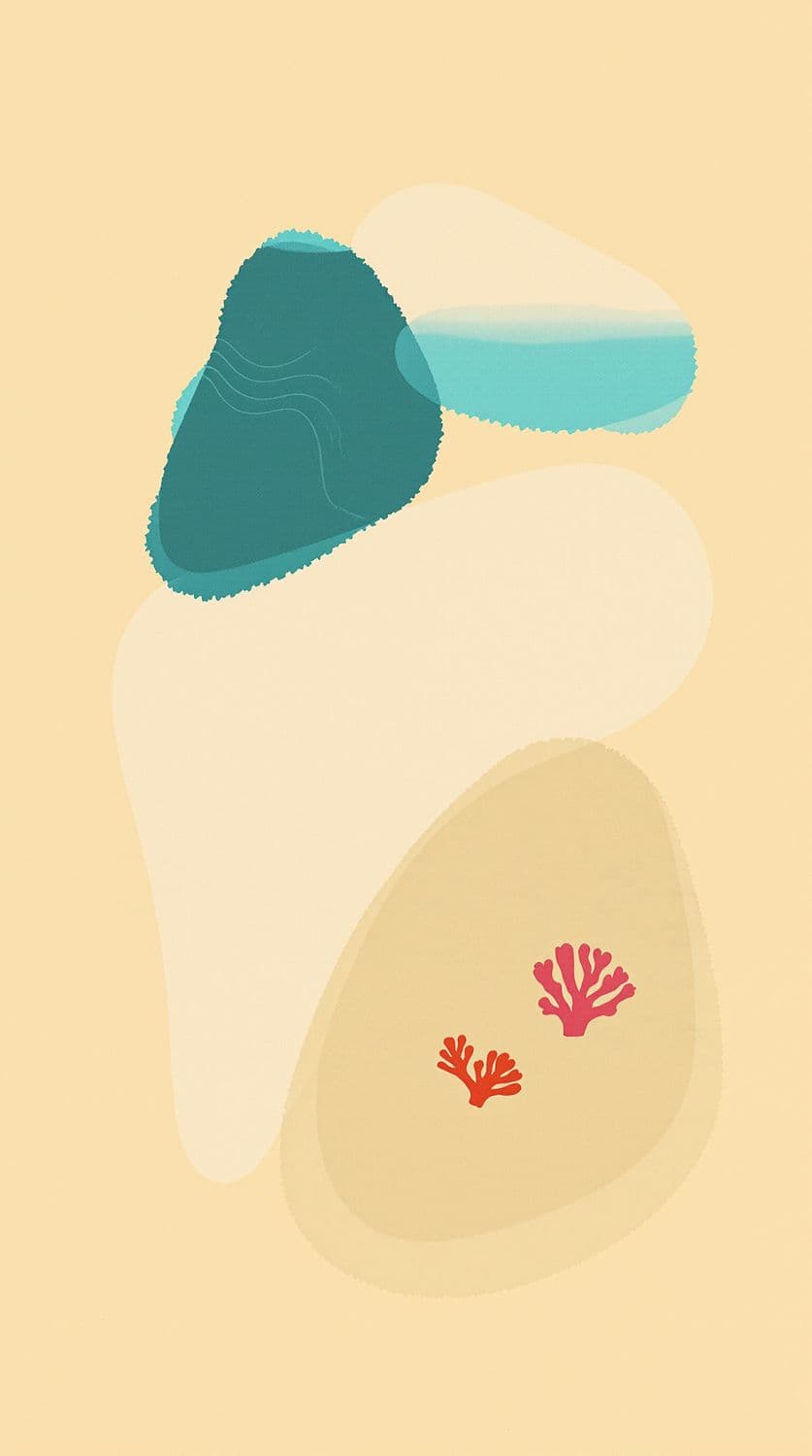 Minimalistic Underwater Scene