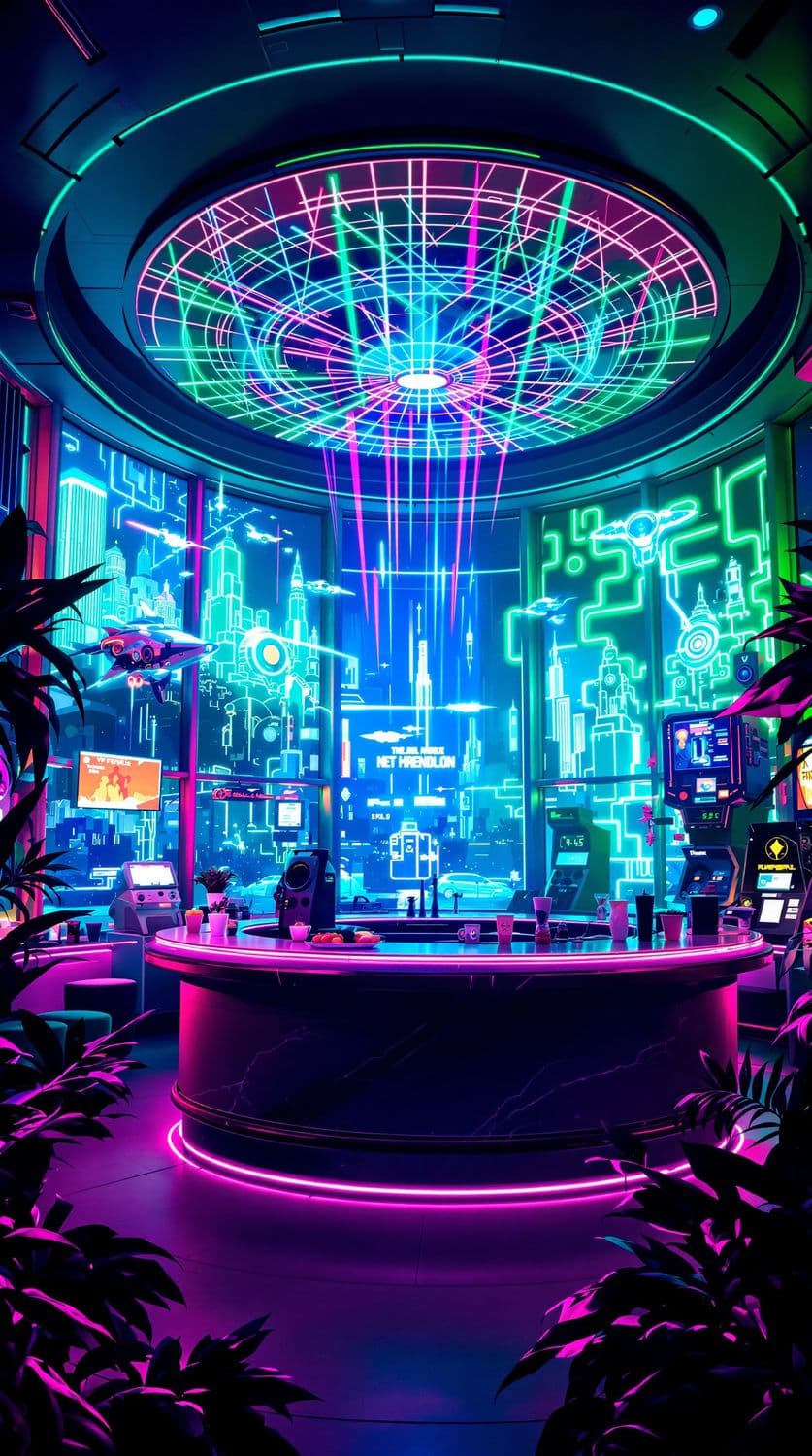Cyberpunk Lounge