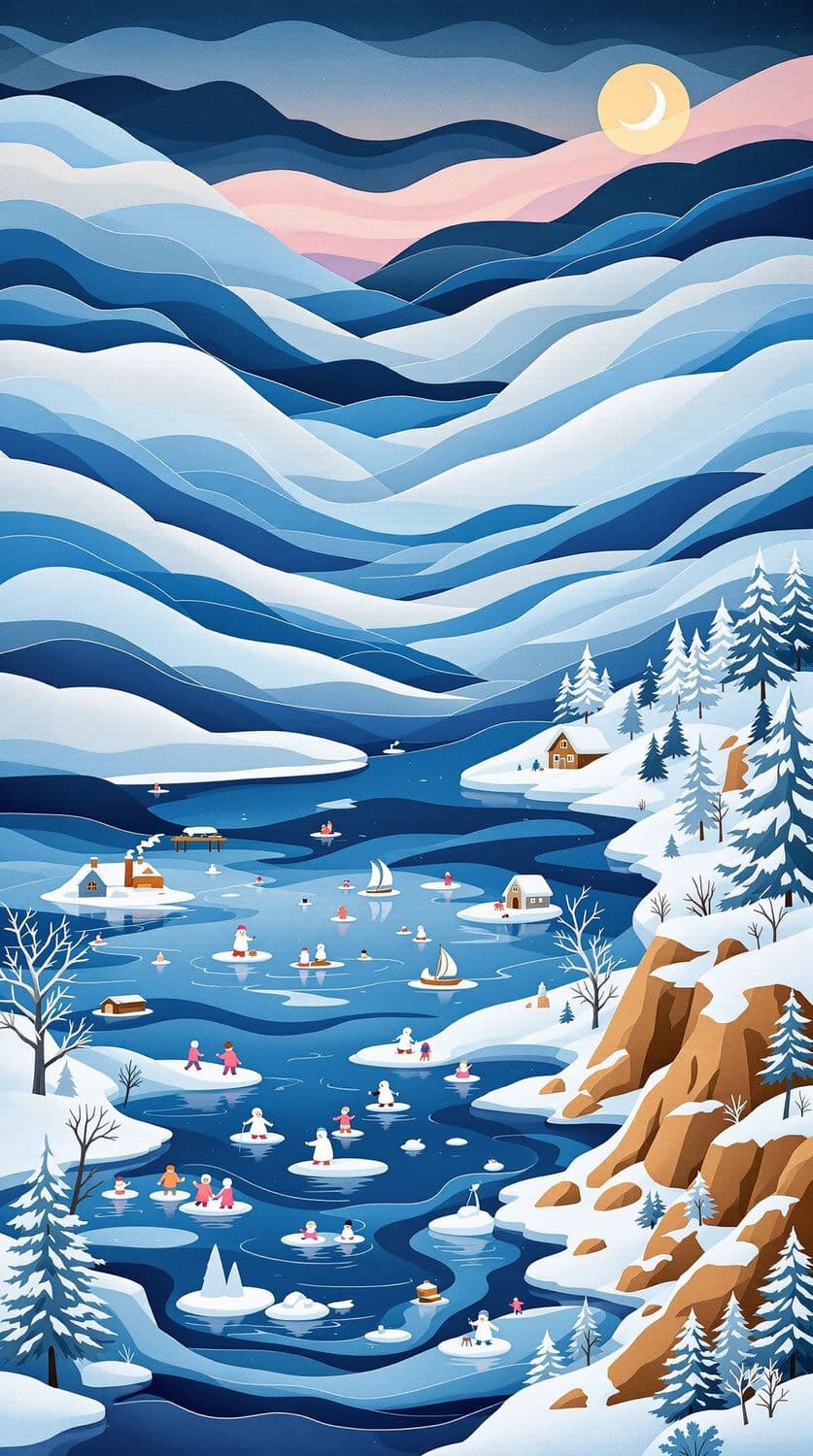 Winter Wonderland Twilight