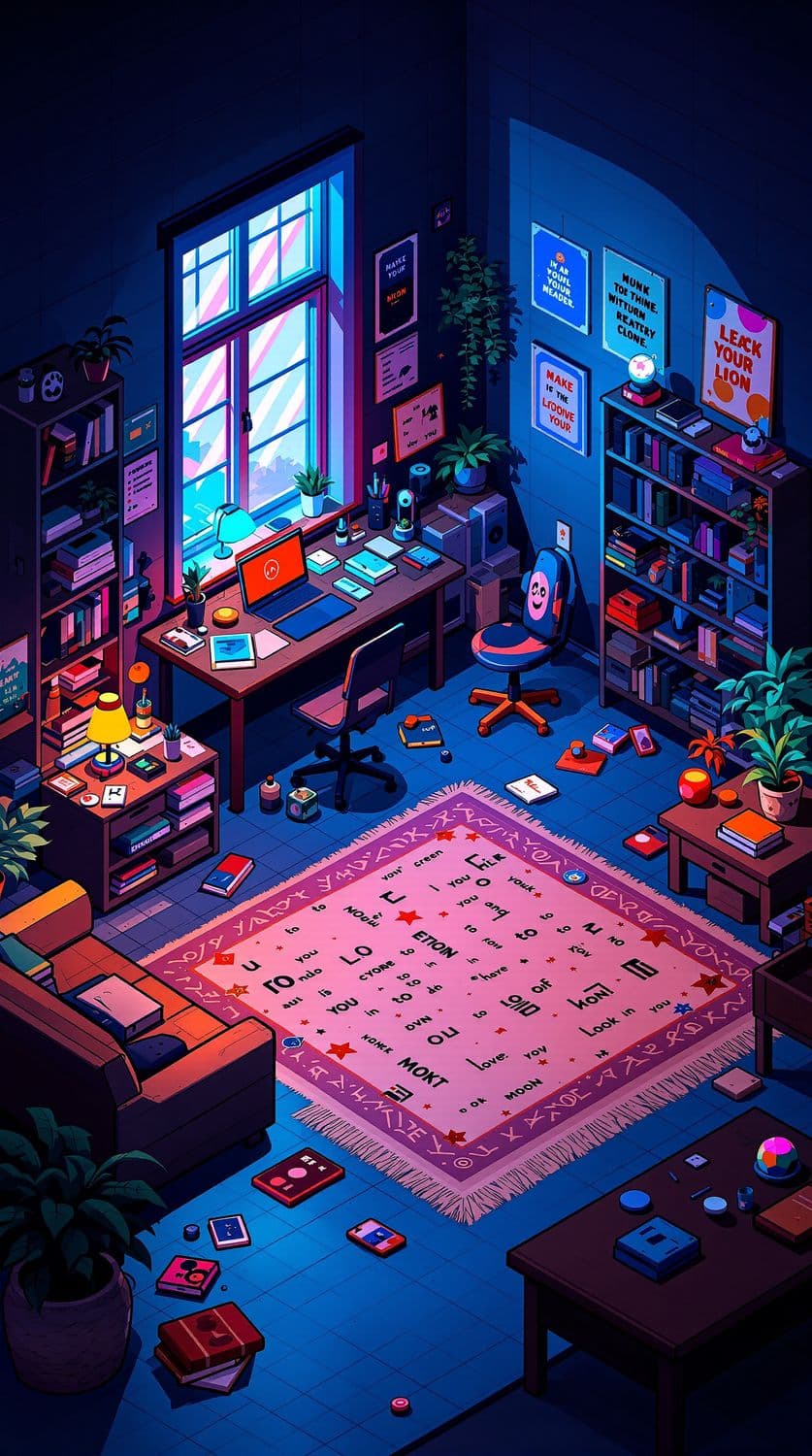 Neon Study Haven