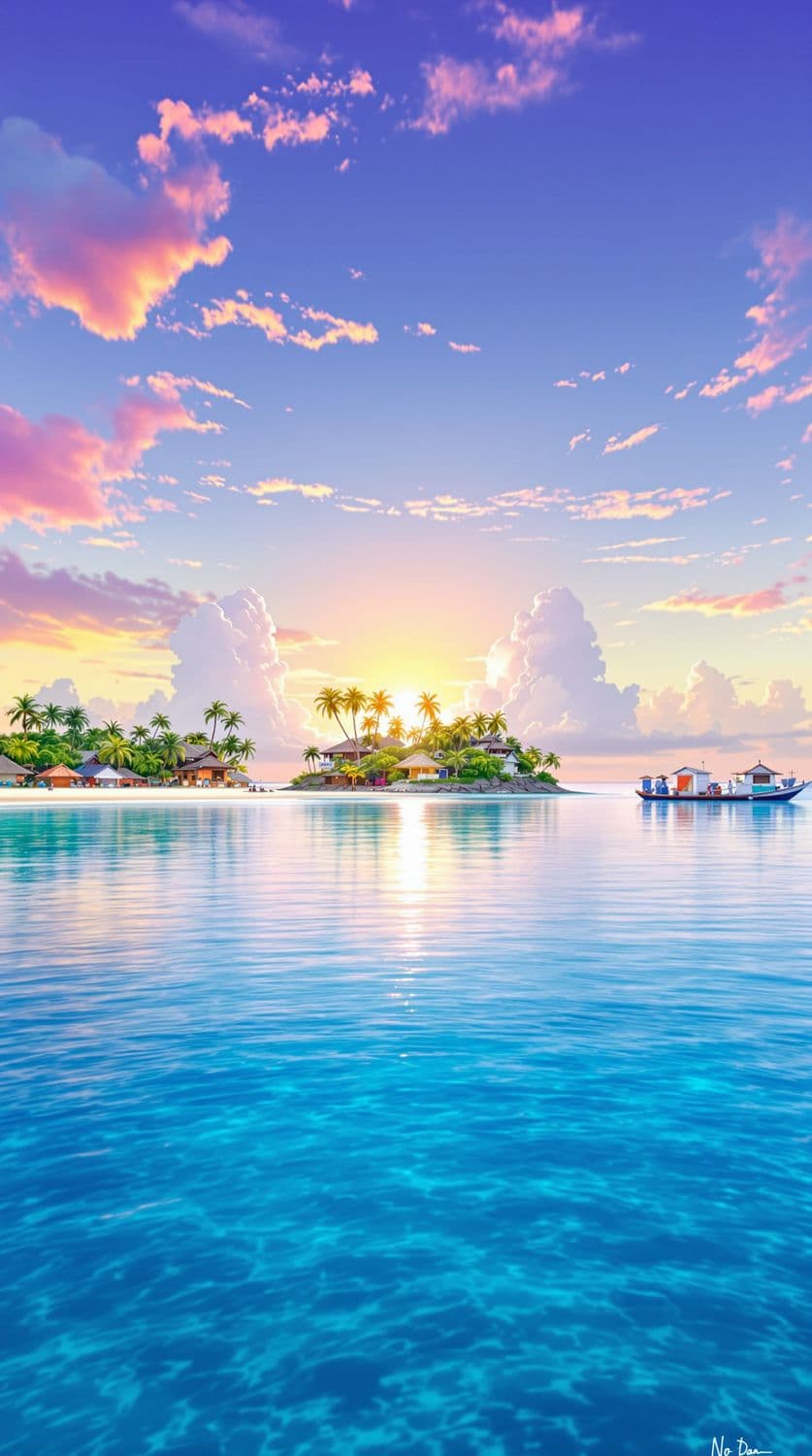 Sunrise on the Tropical Coast