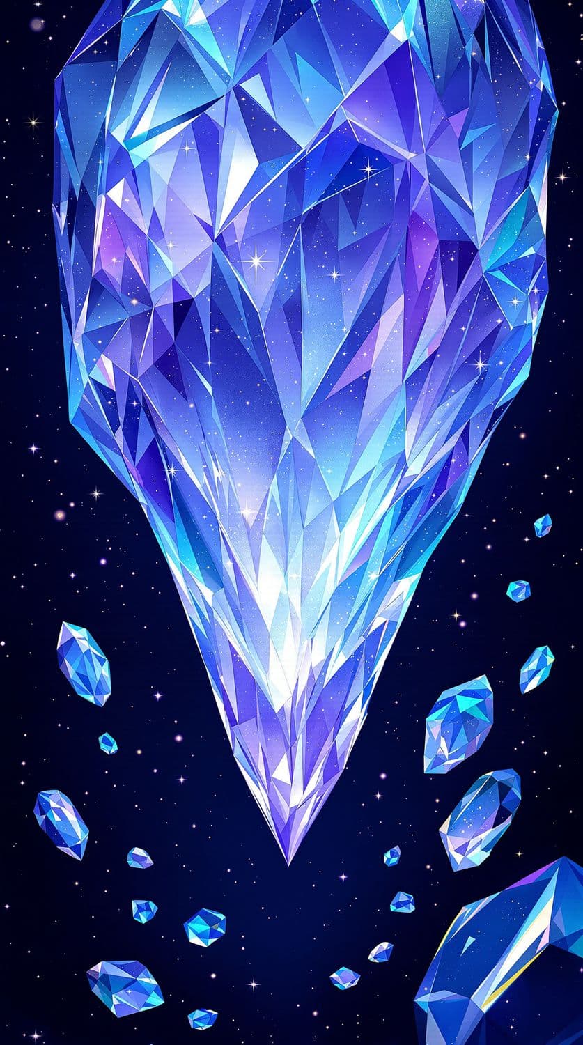 Mystical Indigo Crystals