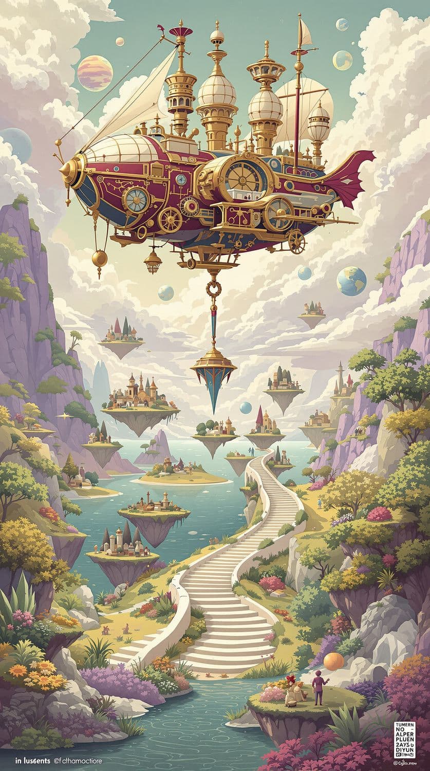 Victorian Airship Adventure