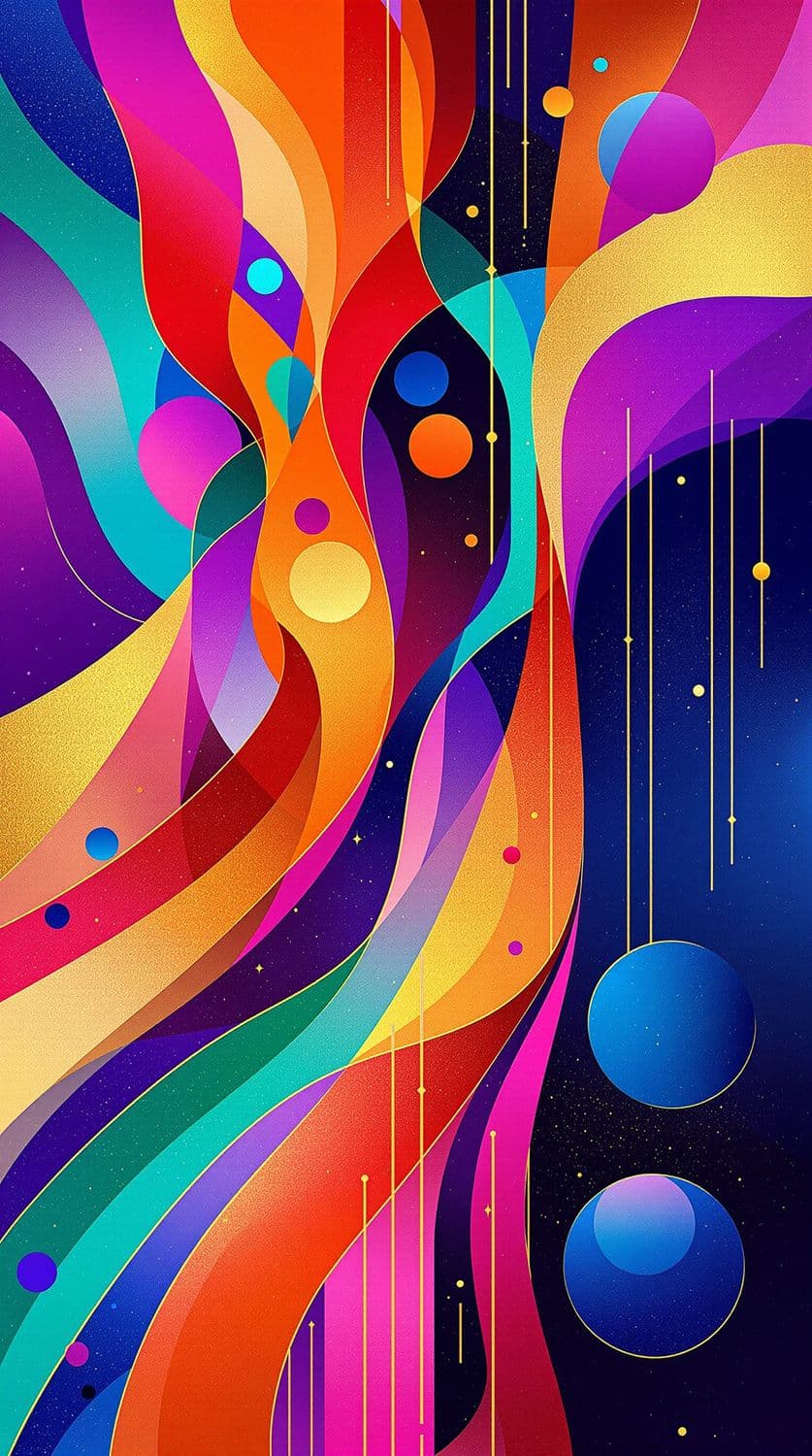 Energetic Abstract Harmony