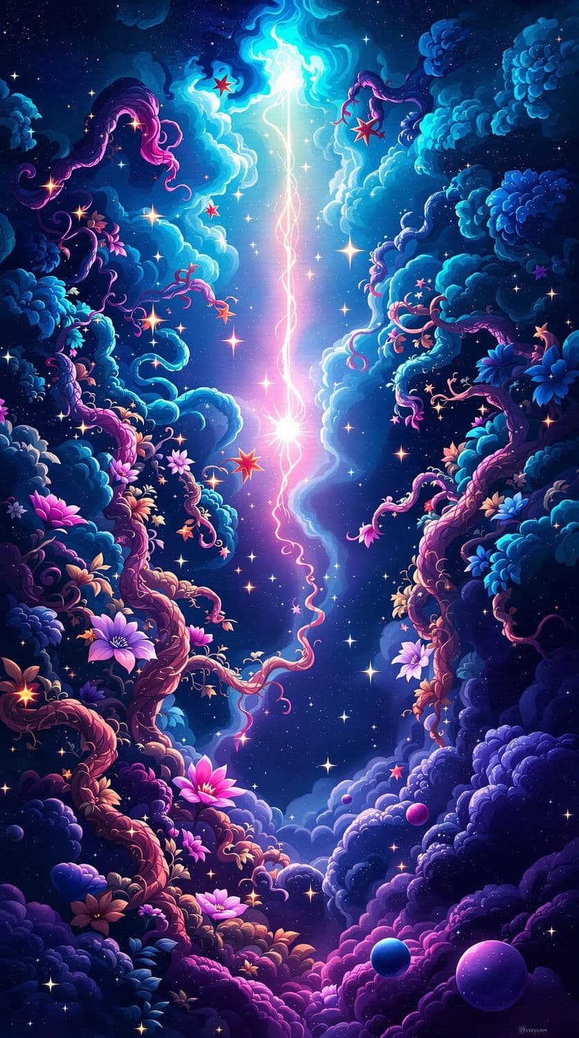 Celestial Space Garden