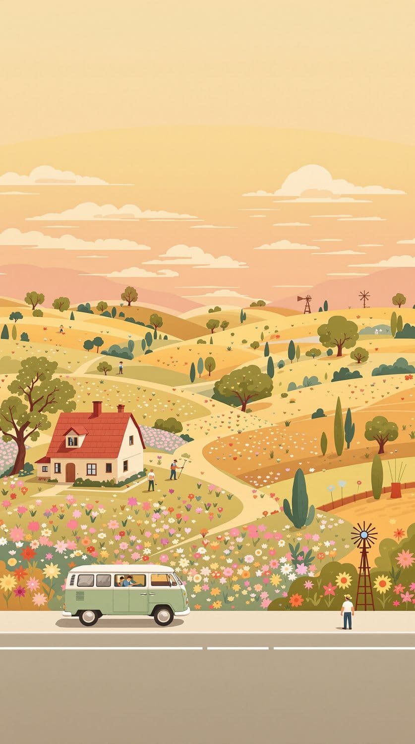 Sunrise in the Countryside