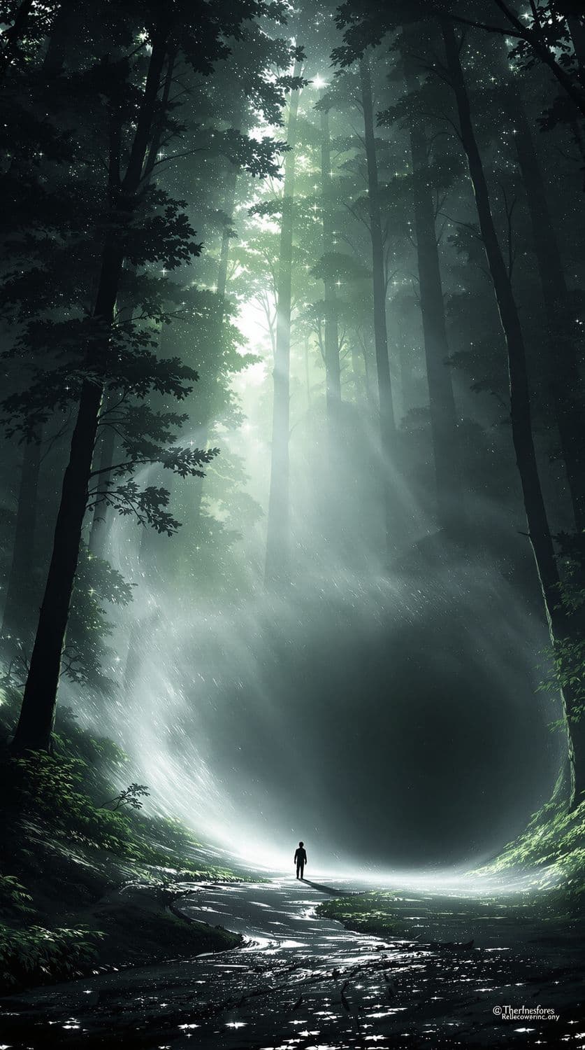 Mystical Forest Veil