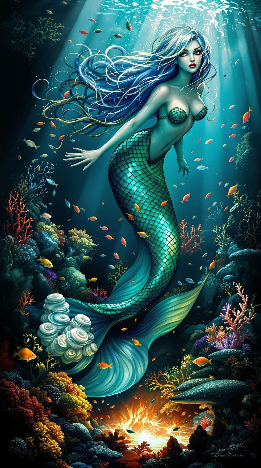 Serene Mermaid