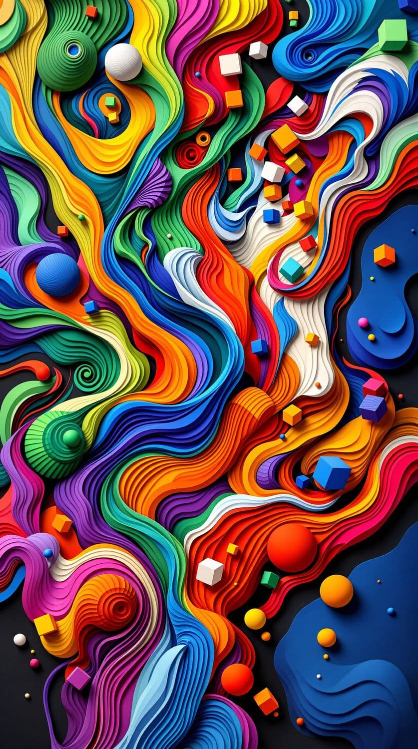 Vibrant Geometric Fusion