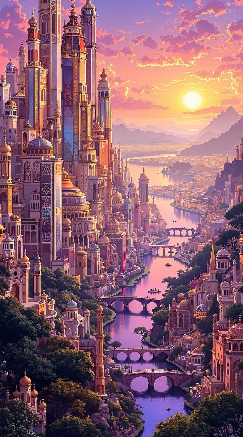 Ethereal City of Light