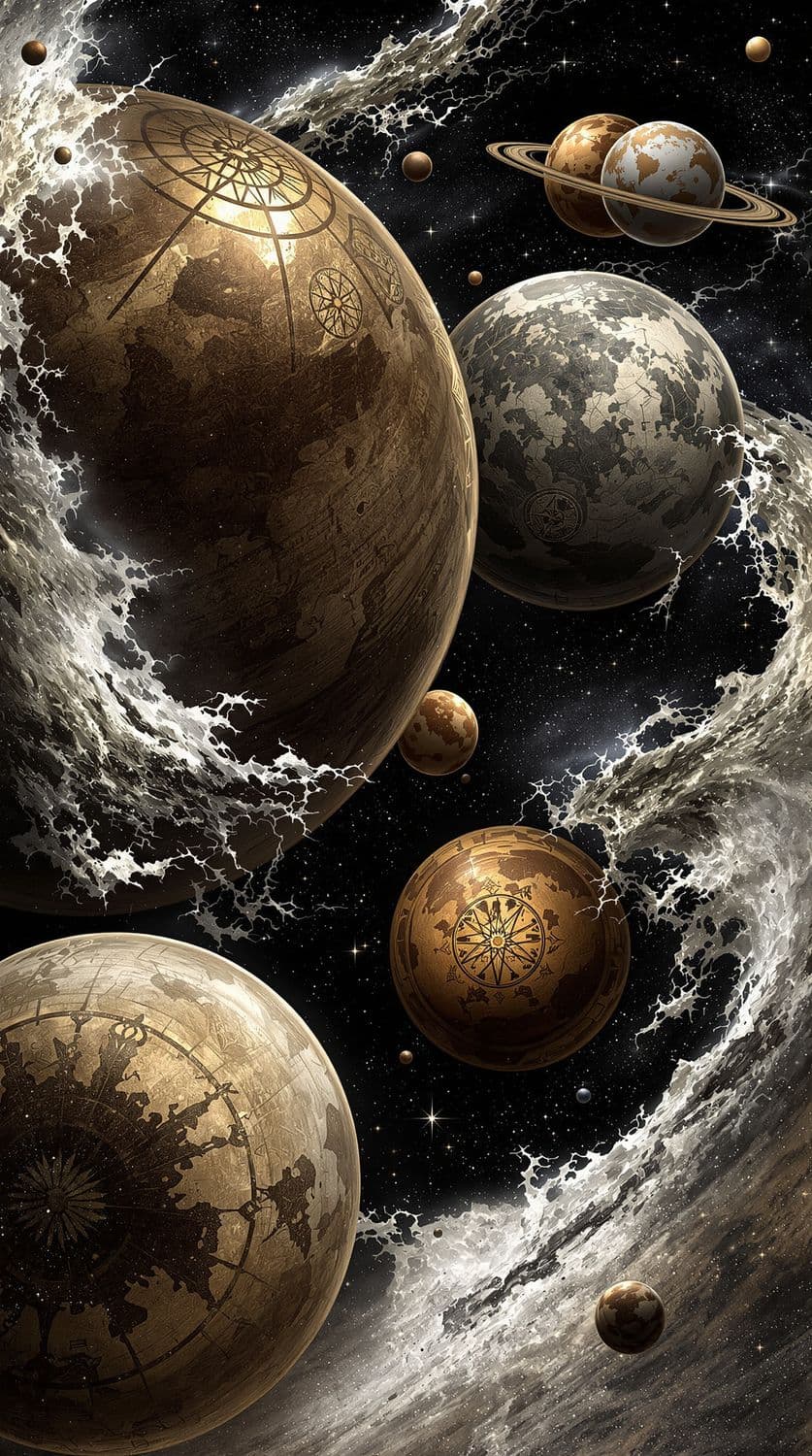 Ancient Cosmic Marbles