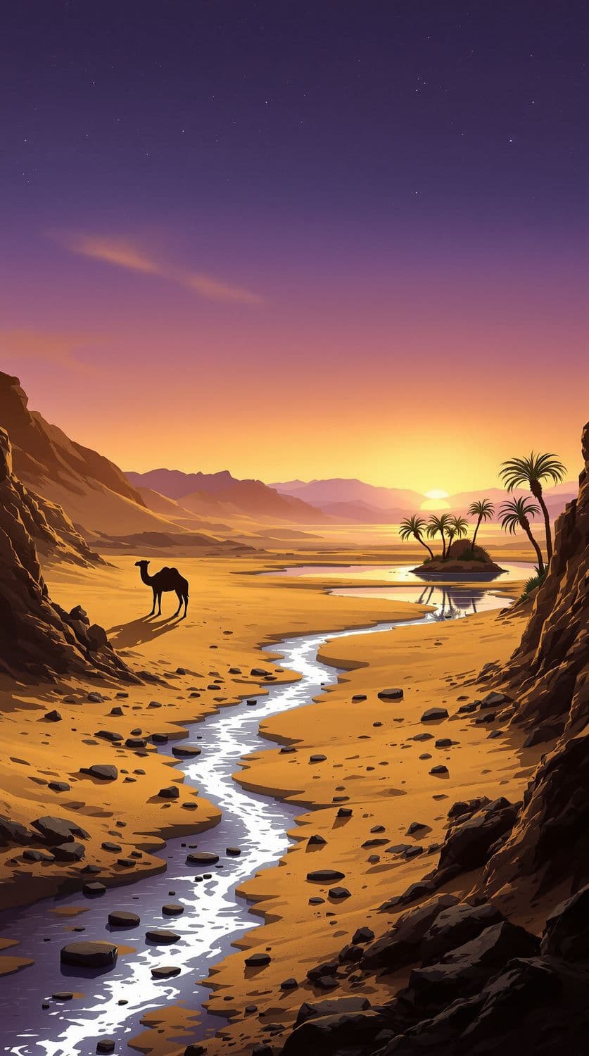 Twilight in the Desert