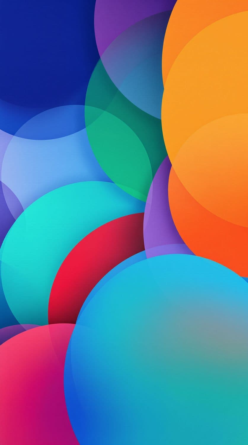 Elegant Circular Overlap