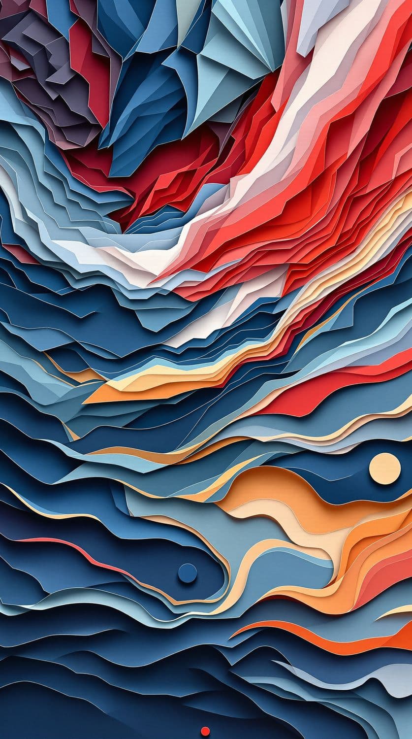 Origami Fire Cascade