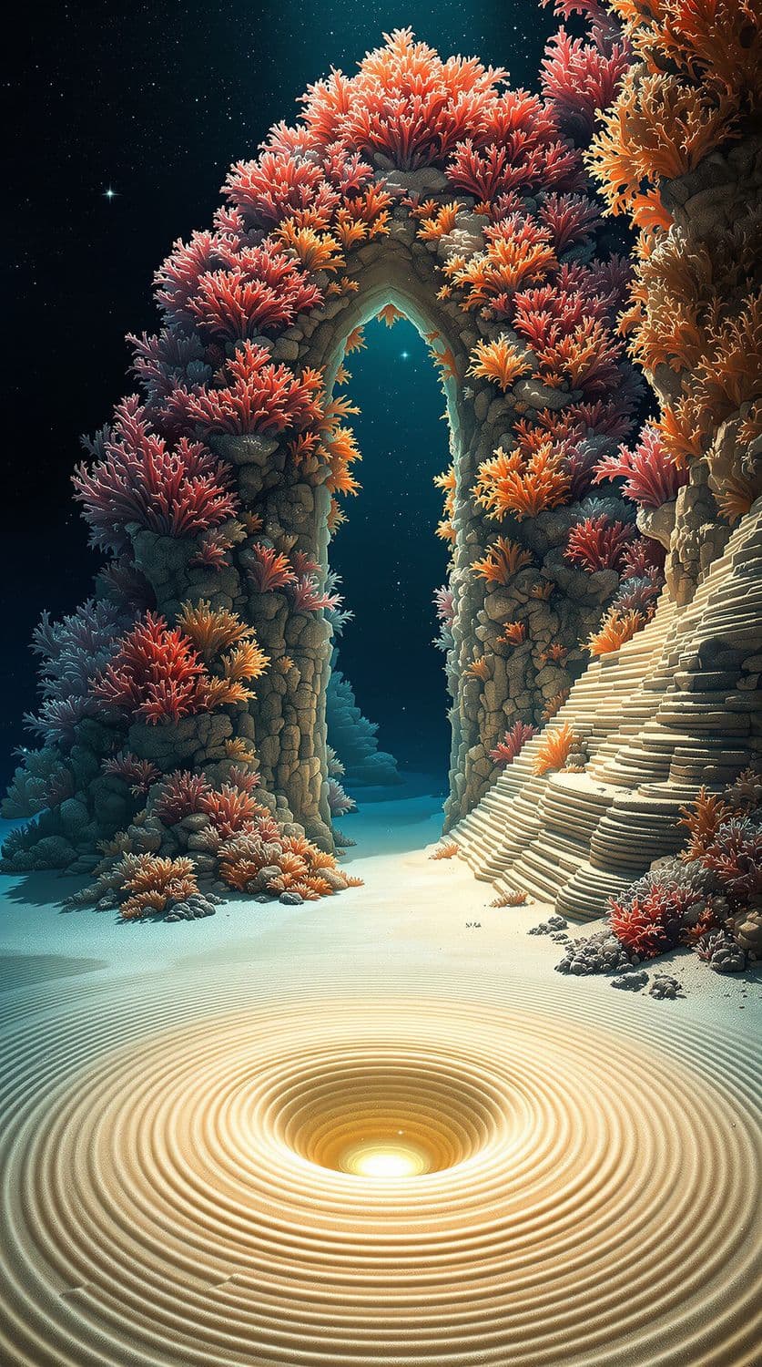 Ancient Ruins Beneath the Waves