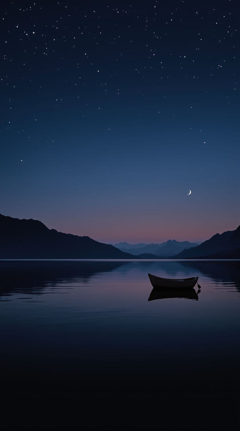 Twilight at the Lake