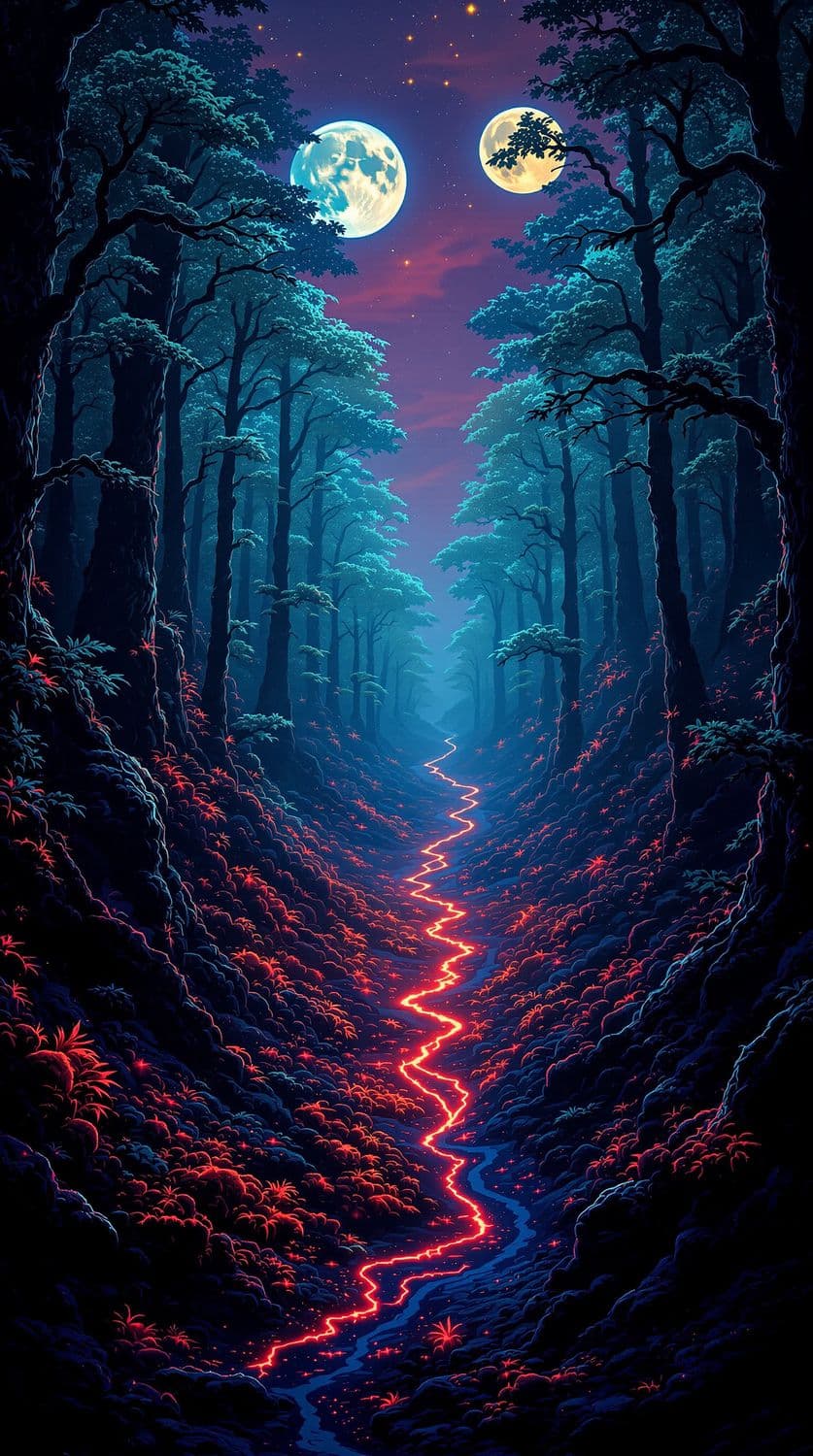 Twin Moons Forest