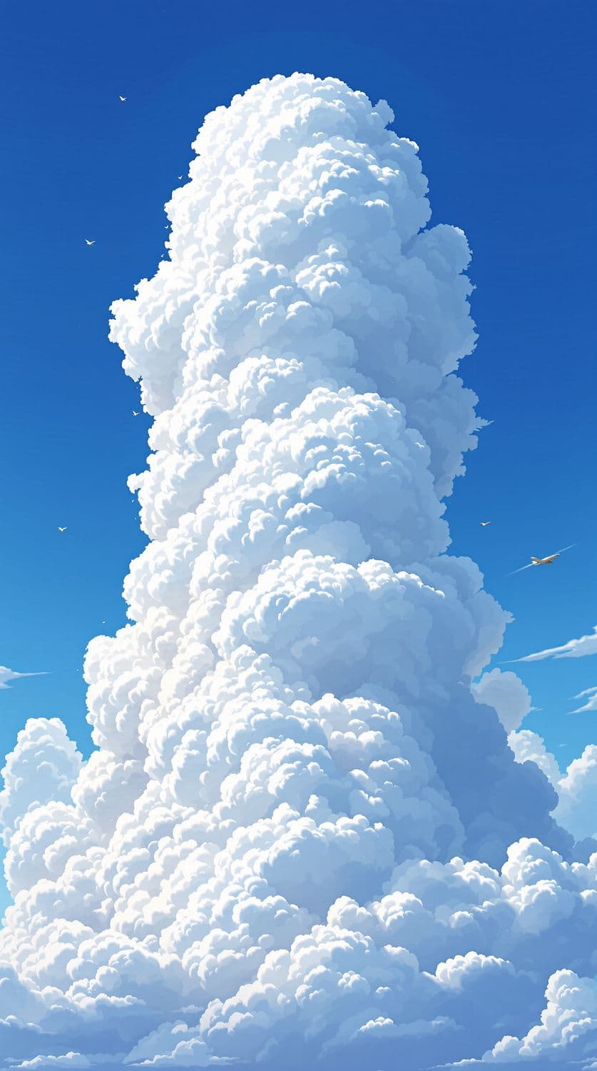 Majestic Cumulonimbus Sky