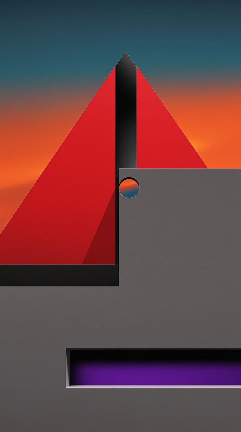 Abstract Geometric Landscape